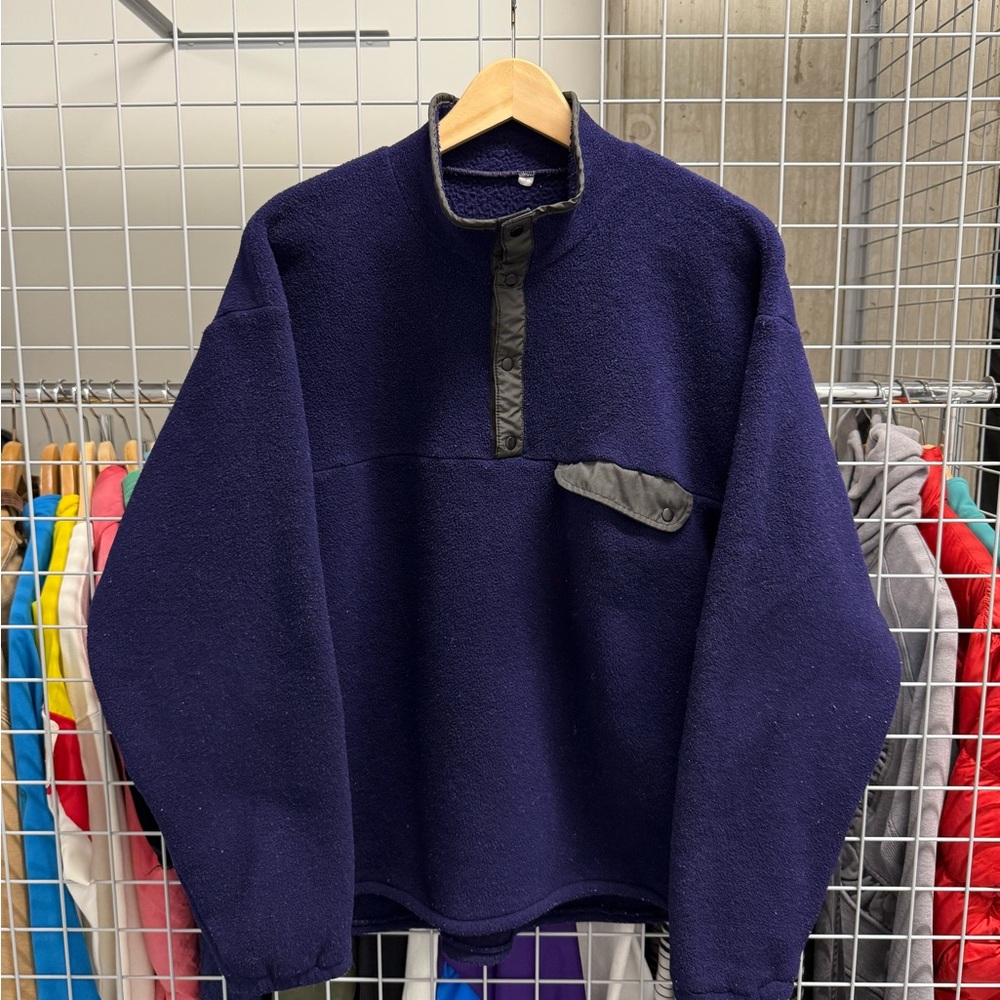 Vintage 90s Kanuk Snap-T Purple Fleece